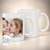Custom 11 oz Photo Mug – Pearl Coating