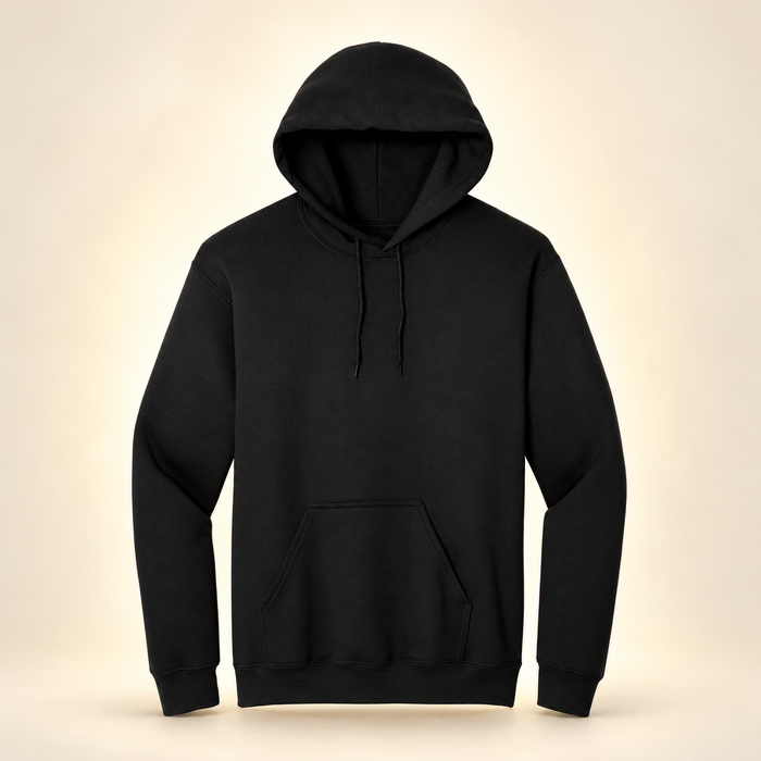 Custom Printed Unisex Premium Comfort Hoodie – 80/20 Cotton Blend